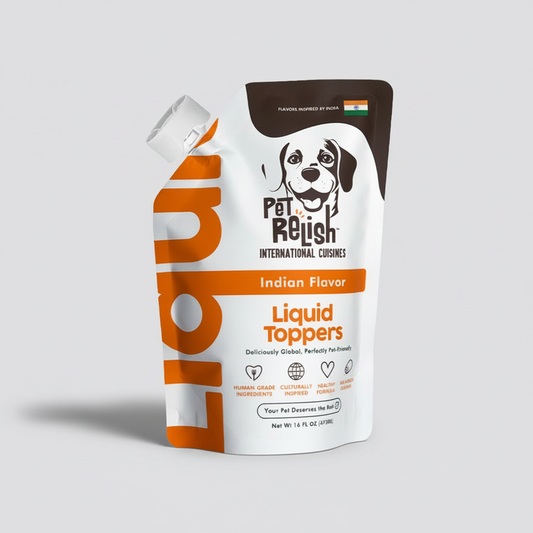 Pet Relish™ Indian Flavor – Liquid Dog Food Topper