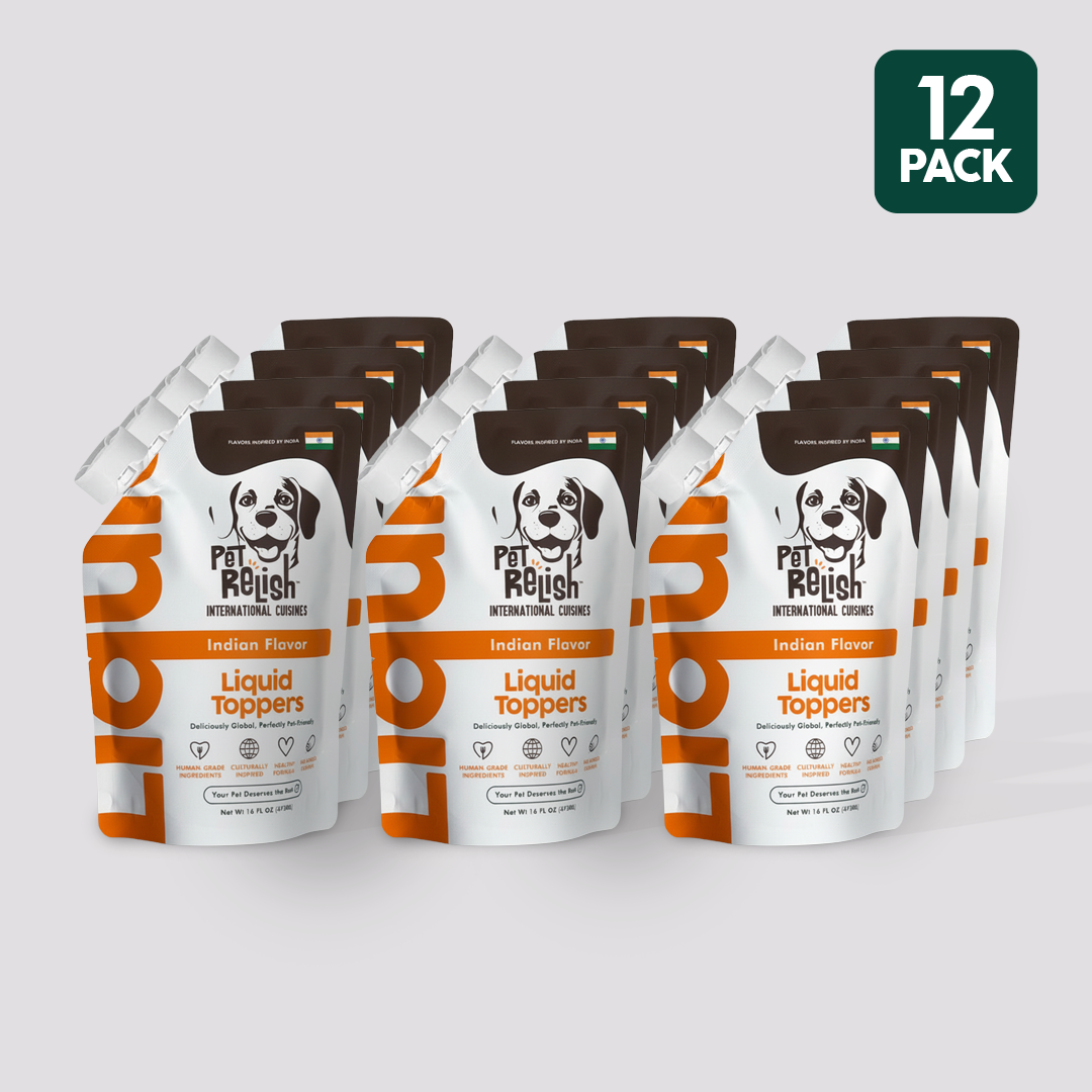 Pet Relish™ Indian Flavor – Liquid Dog Food Topper