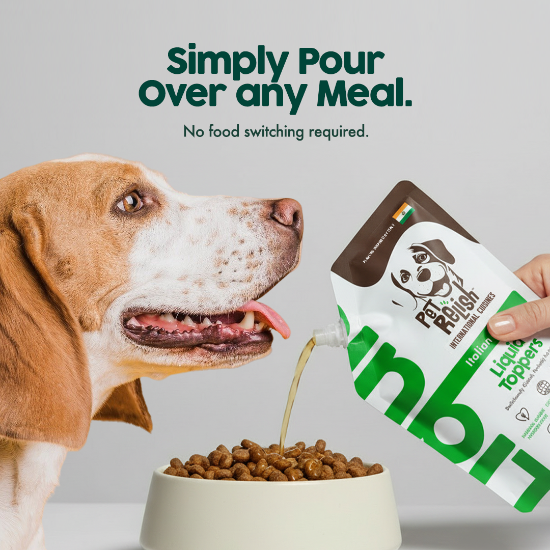 Pet Relish™ Italian Flavor – Liquid Dog Food Topper