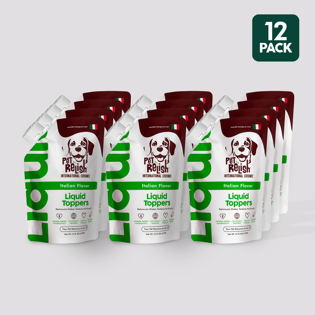 Pet Relish™ Italian Flavor – Liquid Dog Food Topper